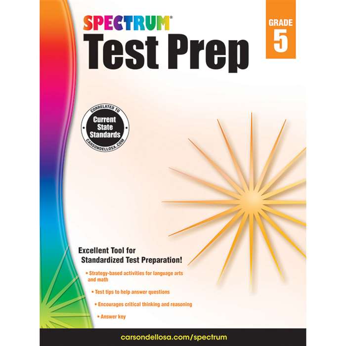 Spectrum Test Prep Gr 5, CD-704685