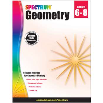 Spectrum Geometry Gr 6-8, CD-704704