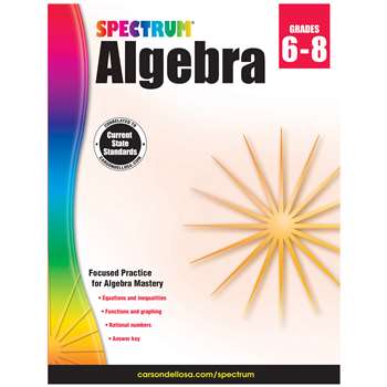 Spectrum Algebra Gr 6-8, CD-704706