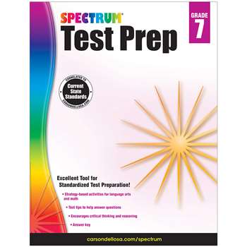 Spectrum Test Prep Gr 7, CD-704869