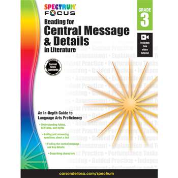 Spectrum Reading Central Message & Details &quot; Lite, CD-704902