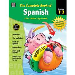 Complete Book Of Spanish Gr 1-3, CD-704929