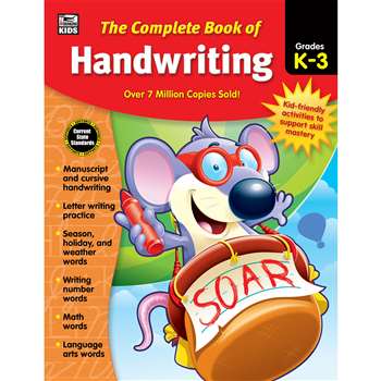 Complete Book Of Handwriting Gr K-3, CD-704930