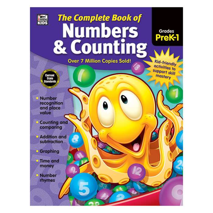 Complete Book Of Numbers & Counting, CD-704933