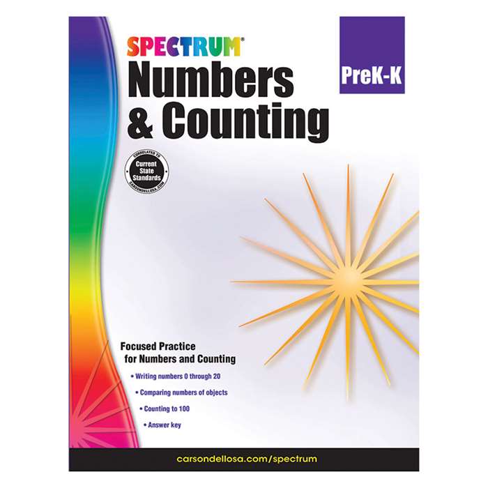 Numbers And Counting Grs Pk-K, CD-704974