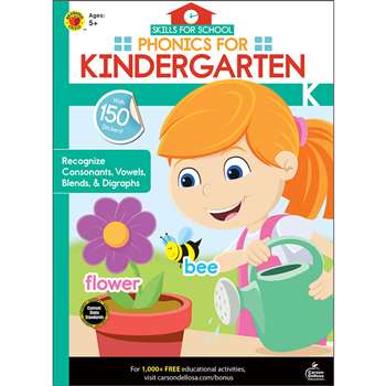 Phonics For Kindergarten Skills For School, CD-705311