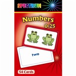 Spectrum Flash Cards Numbers 0-25 Gr Pk-1, CD-734001