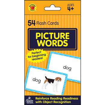 Picture Words Flash Cards, CD-734089