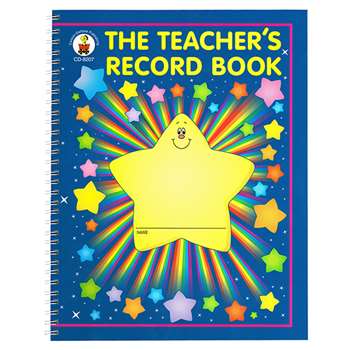 The Teachers Record Book Gr K-5 8-1/2 X 11 By Carson Dellosa