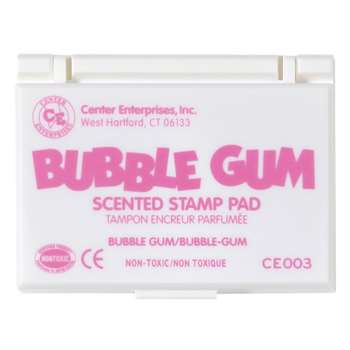 Stamp Pad Scented Bubble Gum Pink By Center Enterprises