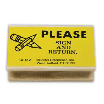 Stamp Please Sign And Return By Center Enterprises