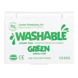 Stamp Pad Washable Green By Center Enterprises