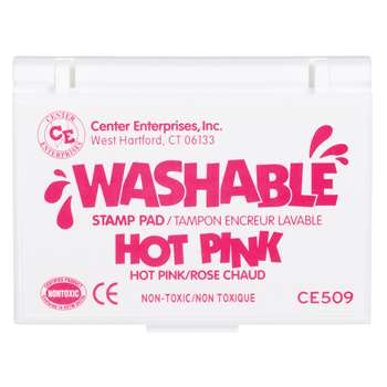 Stamp Pad Washable Hot Pink By Center Enterprises