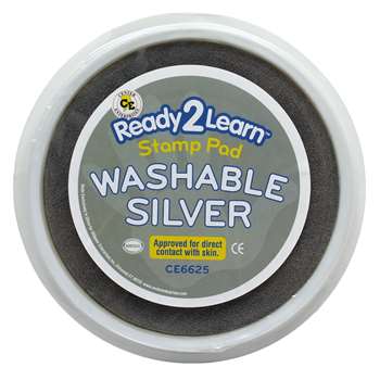 Jumbo Circular Washable Pads Silver By Center Enterprises