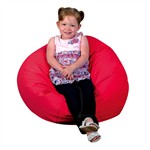 Round Bean Bag 26&quot; Red, CF-610003