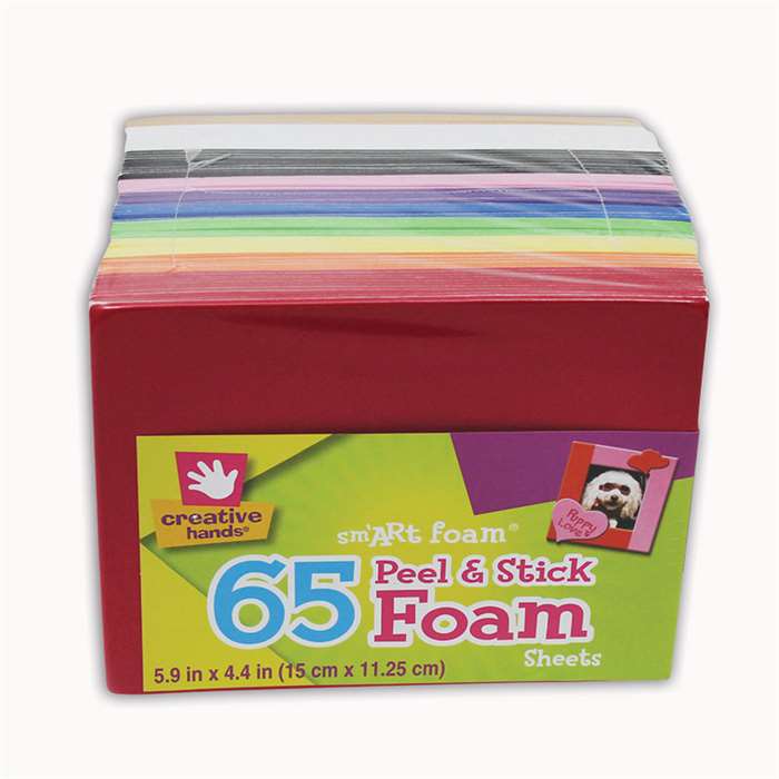 Smart Foam Adhesive Foam Sheets 6 X 4 65 Shts By Fibre Craft