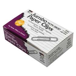 Standard Paper Clips Jumbo 10 Pk Non Skid By Charles Leonard