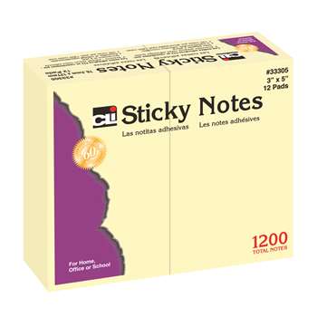 Sticky Notes 3X5 Plain, CHL33305