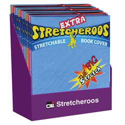 Bookcovers Stretcheroos 36St Assorted Colors, CHL34516ST