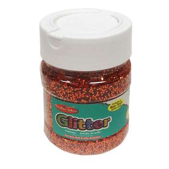 Creative Arts Glitter 4Oz Jar Orng, CHL41465