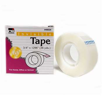 Tape Invisible 1&quot; Core 1 Rl, CHL49534