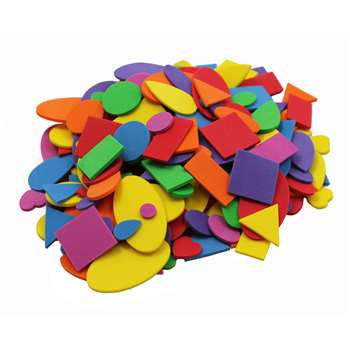 Foam Shapes Asst Colors 720 Pcs, CHL70572