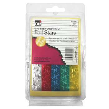 Shop Foil Stars 1/2 Inch 440 Pk - Chl72440 By Charles Leonard