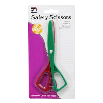 Scissors Safety Plastic 5 1/2&quot; Asst Colors, CHL80512