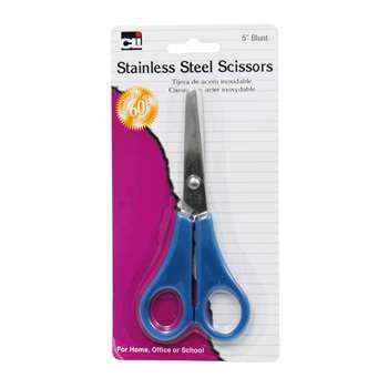 Scissors Student 5&quot; Blunt Asst Colors, CHL80530