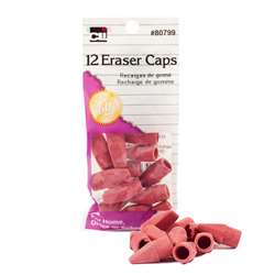 Pink Eraser Caps 12/Bg, CHL80799