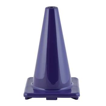 Flexible Vinyl Cone Wghtd 18&quot; Ppl, CHSC18PR