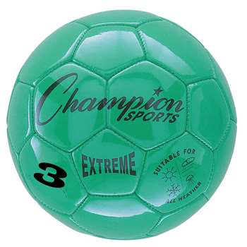 Soccer Ball Size3 Composite Green, CHSEX3GN