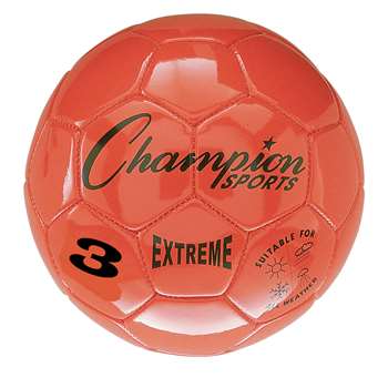 Soccer Ball Size3 Composite Orange, CHSEX3OR