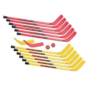 Hockey Set Elementary Abs Plastic 12 Sticks, CHSHS36SET