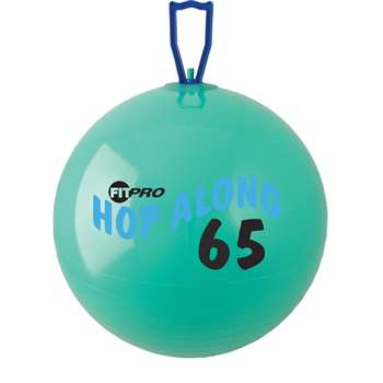 Fitpro 25.5In Hop Along Pon Pon Ball Green Large By Champion Sports