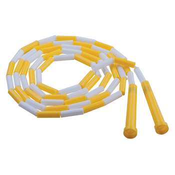 Plastic Segmented Ropes 8Ft Yellow & White By Champion Sports