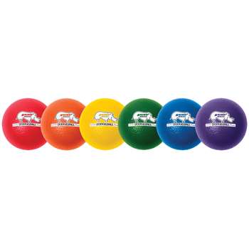 Rhino Skin Dodge Ball 8&quot; Set Of 6, CHSRXD8SET