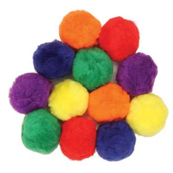 Colossal Fluff Balls 70 Mm Multi Color By Chenille Kraft