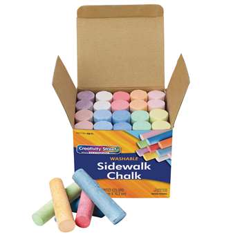 Sidewalk Chalk 20 Pieces By Chenille Kraft