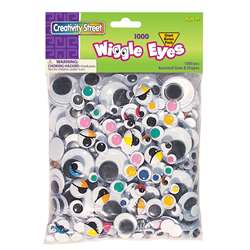 Wiggle Eyes Class Pk Approx 1000 By Chenille Kraft