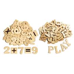 Wood Letters & Numbers By Chenille Kraft