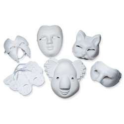 Paperboard Mask Assortment By Chenille Kraft