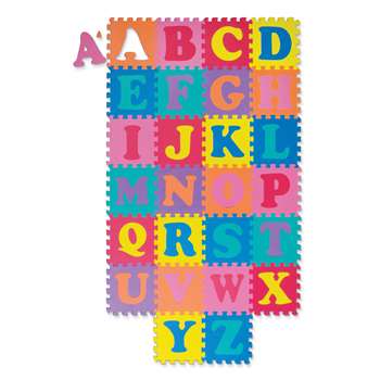 Wonderfoam Alphabet Puzzle 52 Pieces Mat 10 X 10 By Chenille Kraft