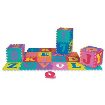 Wonderfoam Letters & Numbers Puzzle Mat 2 Sets 72 , CK-4390