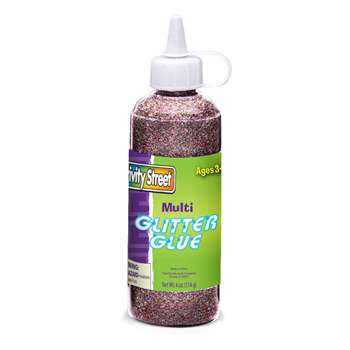 Glitter Glue Multi Color 4 Oz By Chenille Kraft