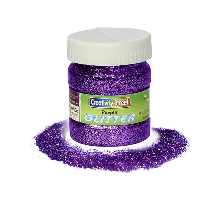 Glitter 4 Oz. Purple By Chenille Kraft