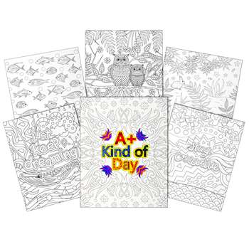 2 Pocket 6Pk Child Designs Paper Ucolor Folders, CLI15207