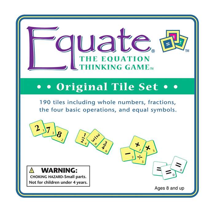 Equate Original Tiles By Conceptual Math Media