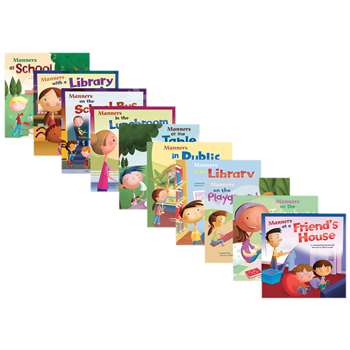 Way To Be Manners Book Set Of 10 By Coughlan Publishing Capstone Publishing