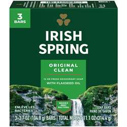 Irish Spring Deodorant Bar Soap with Flaxseed Oil - CPC114177